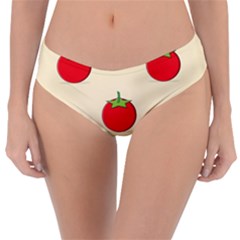 Fresh Tomato Reversible Classic Bikini Bottoms