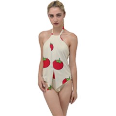 Fresh Tomato Go With The Flow One Piece Swimsuit