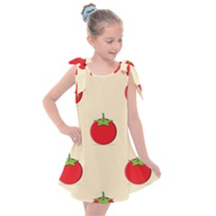 Fresh Tomato Kids  Tie Up Tunic Dress