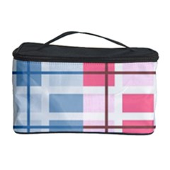 Fabric Textile Plaid Cosmetic Storage by HermanTelo