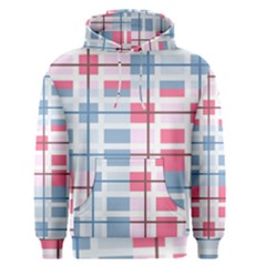 Fabric Textile Plaid Men s Pullover Hoodie by HermanTelo