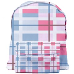 Fabric Textile Plaid Giant Full Print Backpack