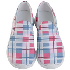 Fabric Textile Plaid Men s Lightweight Slip Ons by HermanTelo