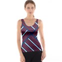 Geometric Background Stripes Tank Top View1