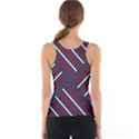 Geometric Background Stripes Tank Top View2