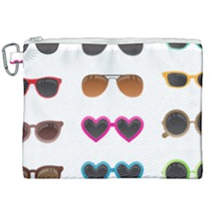 Eyeglasses Canvas Cosmetic Bag (xxl)