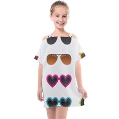 Eyeglasses Kids  One Piece Chiffon Dress