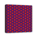 Blue Pattern Texture Mini Canvas 6  x 6  (Stretched) View1