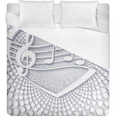 Circle Music Duvet Cover (king Size)