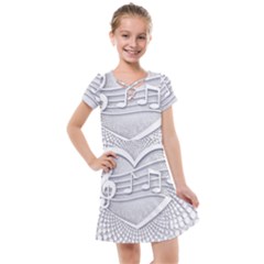 Circle Music Kids  Cross Web Dress