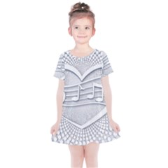 Circle Music Kids  Simple Cotton Dress