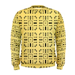 Background Yellow Men s Sweatshirt