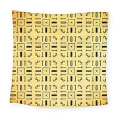 Background Yellow Square Tapestry (large)