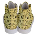 Background Yellow Women s Hi-Top Skate Sneakers View4