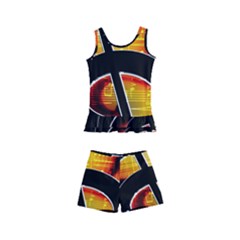 Clef Music Lines Notenblatt Kids  Boyleg Swimsuit by HermanTelo