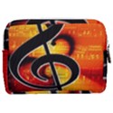 Clef Music Lines Notenblatt Make Up Pouch (Medium) View2