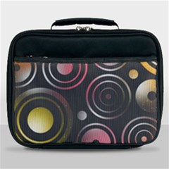 Circles Yellow Space Lunch Bag by HermanTelo