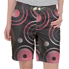 Circles Yellow Space Pocket Shorts by HermanTelo