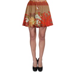 Abstract Flower Skater Skirt by HermanTelo