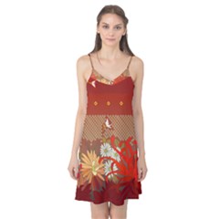 Abstract Flower Camis Nightgown