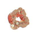 Abstract Flower Velvet Scrunchie View1