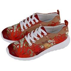 Abstract Flower Men s Lightweight Sports Shoes by HermanTelo