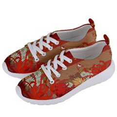 Abstract Flower Women s Lightweight Sports Shoes by HermanTelo