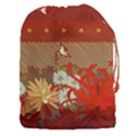 Abstract Flower Drawstring Pouch (XXXL) View1