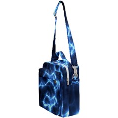 Electricity Blue Brightness Crossbody Day Bag