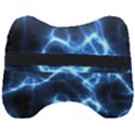 Electricity Blue Brightness Head Support Cushion View2