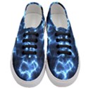 Electricity Blue Brightness Women s Classic Low Top Sneakers View1