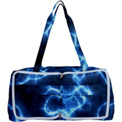 Electricity Blue Brightness Multi Function Bag