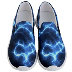 Electricity Blue Brightness Men s Lightweight Slip Ons