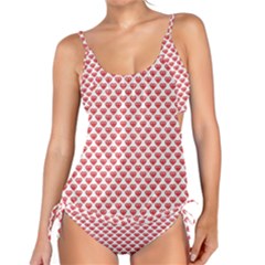 Red Diamond Tankini Set