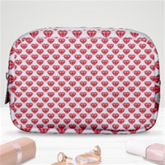 Red Diamond Make Up Pouch (small) by HermanTelo