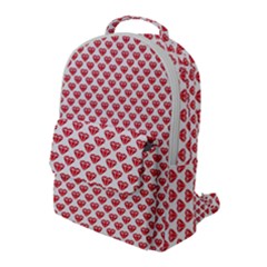 Red Diamond Flap Pocket Backpack (large) by HermanTelo