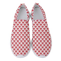 Red Diamond Women s Slip On Sneakers by HermanTelo