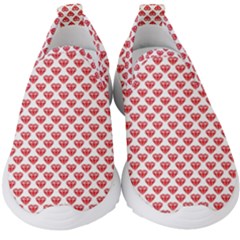 Red Diamond Kids  Slip On Sneakers