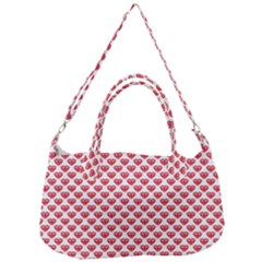 Red Diamond Removal Strap Handbag by HermanTelo