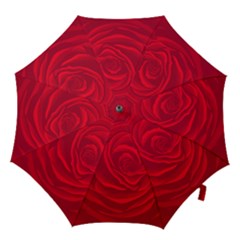 Roses Red Love Hook Handle Umbrellas (large)