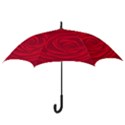 Roses Red Love Hook Handle Umbrellas (Large) View3