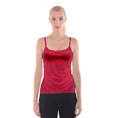 Roses Red Love Spaghetti Strap Top