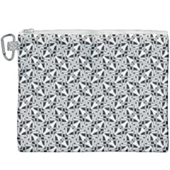 Ornamental Checkerboard Canvas Cosmetic Bag (xxxl) by HermanTelo