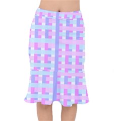 Gingham Nurserybaby Short Mermaid Skirt