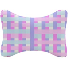 Gingham Nurserybaby Seat Head Rest Cushion by HermanTelo