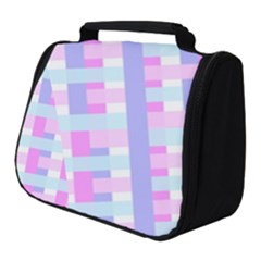 Gingham Nurserybaby Full Print Travel Pouch (small) by HermanTelo