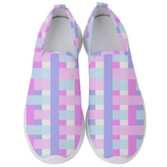 Gingham Nurserybaby Men s Slip On Sneakers by HermanTelo