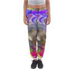 Rainbow Plasma Neon Women s Jogger Sweatpants by HermanTelo