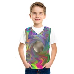 Rainbow Plasma Neon Kids  Sportswear by HermanTelo