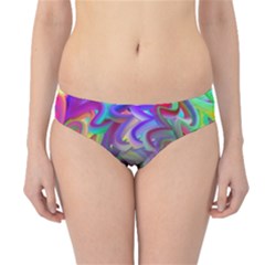 Rainbow Plasma Neon Hipster Bikini Bottoms by HermanTelo